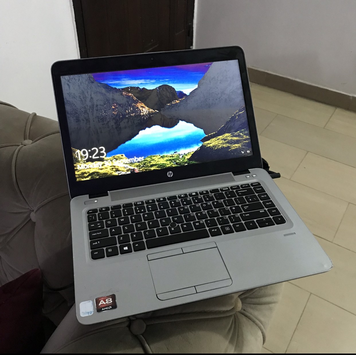 ❌❌SOLD-OUT❌❌ ... V.Clean 8Gb Ram, 256Gb Ssd, Hp EliteBook 745 G3 AMD PRO A8 Laptop For-Sale