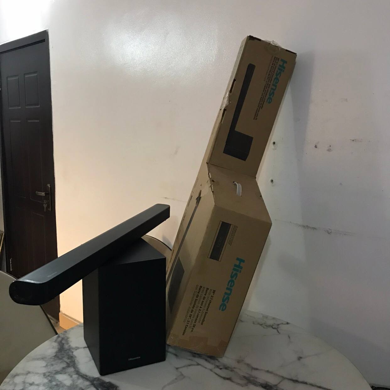 ❌❌SOLD-OUT❌❌ ...  V.Clean Hisense HS218 2.1ch 200W Soundbar with wireless subwoofer For-Sale