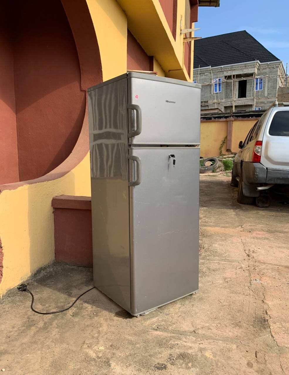 ❌❌SOLD-OUT❌❌...V.Clean Hisense Double Door Refrigerator 215 Litres - REF 215DR For-Sale