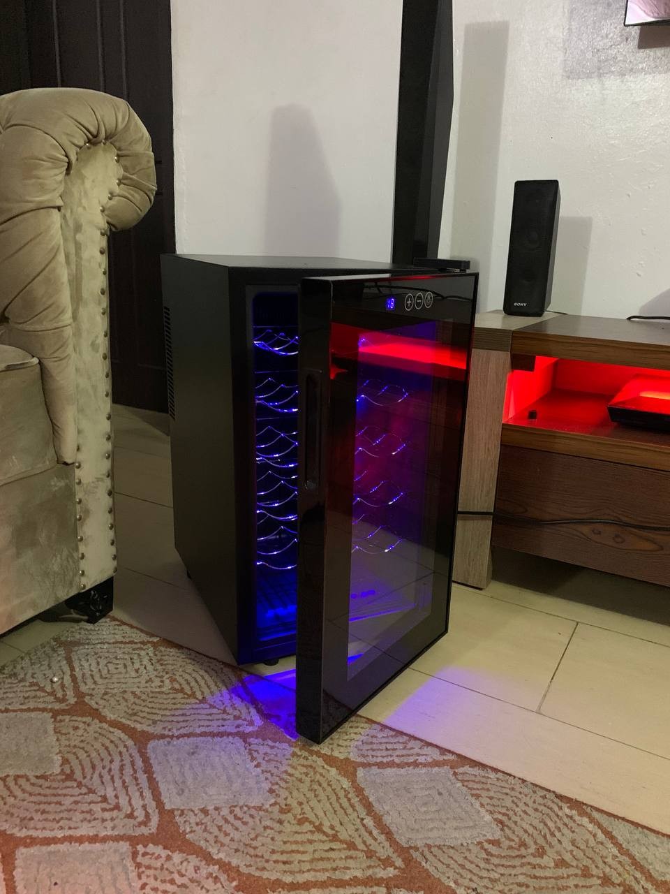 2Weeks Used, 46Litters, Semi Conductor Electric JC-46, 15 Bottle Wine Refrigerator For-Sale